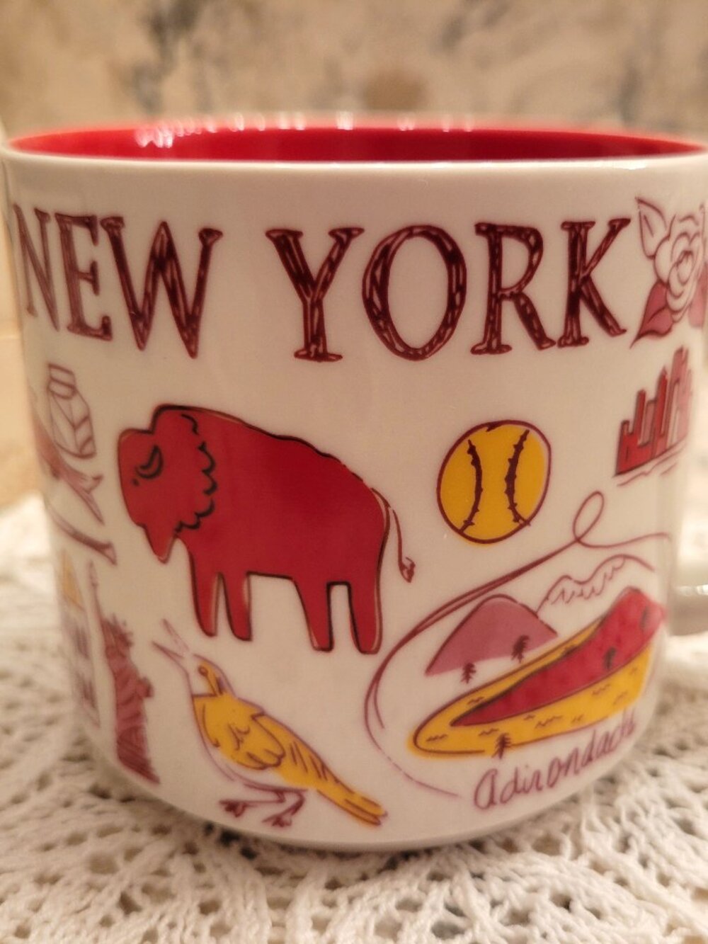 STARBUCKS NEW YORK BEEN THERE 2018 SERIES COFFEE MUG CUP TEA SOUP 14 OZ. UNUSED